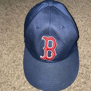 Boston Red Sox Baseball Hat Adjustable‎ Youth Navy Blue Team MLB